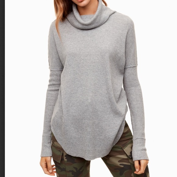 TNA Thermal Cowlneck Top